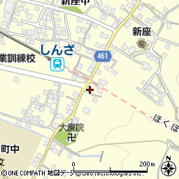 新潟県十日町市新座甲868周辺の地図