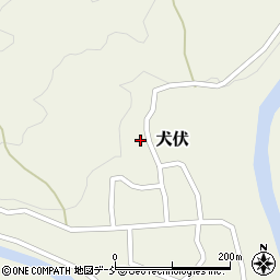 新潟県十日町市犬伏540周辺の地図