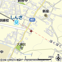 新潟県十日町市新座甲863周辺の地図