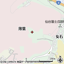 福島県白河市女石61周辺の地図