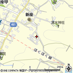 新潟県十日町市新座甲1115周辺の地図