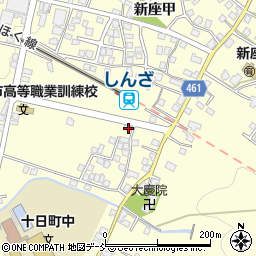 新潟県十日町市新座甲289周辺の地図