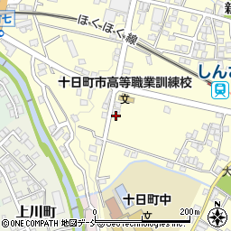 新潟県十日町市新座甲274周辺の地図