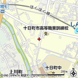新潟県十日町市新座甲272周辺の地図