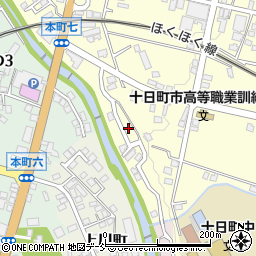 新潟県十日町市新座甲153周辺の地図