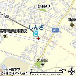 新潟県十日町市新座甲288周辺の地図