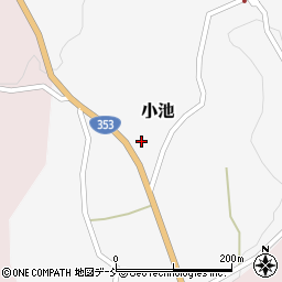 新潟県十日町市小池周辺の地図