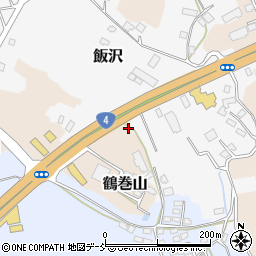福島県白河市飯沢69周辺の地図