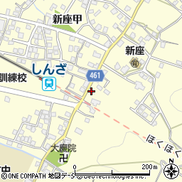 新潟県十日町市新座甲846周辺の地図