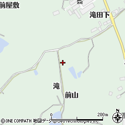 福島県西白河郡泉崎村北平山周辺の地図