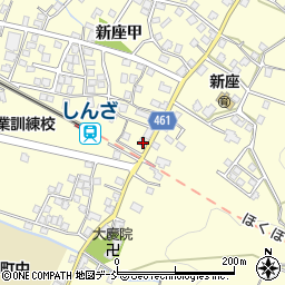 新潟県十日町市新座甲347周辺の地図