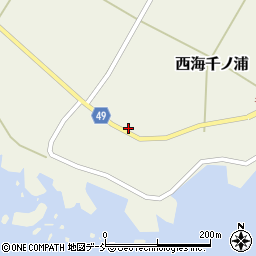 石川県羽咋郡志賀町西海千ノ浦ニ周辺の地図