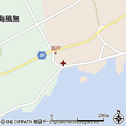 石川県羽咋郡志賀町西海風戸ハ222周辺の地図