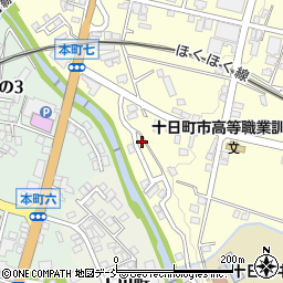 新潟県十日町市新座甲154周辺の地図