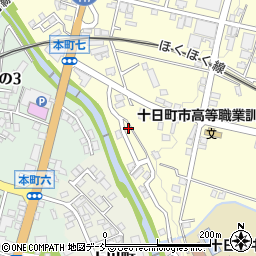 新潟県十日町市新座甲154周辺の地図