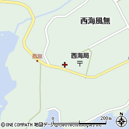 石川県羽咋郡志賀町西海風無へ周辺の地図
