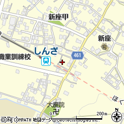 新潟県十日町市新座甲345周辺の地図