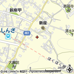 新潟県十日町市新座甲1140周辺の地図