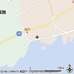 石川県羽咋郡志賀町西海風戸ハ28周辺の地図