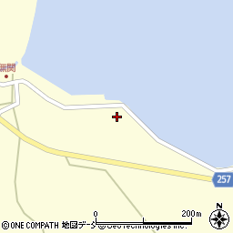 石川県七尾市能登島無関町レ周辺の地図
