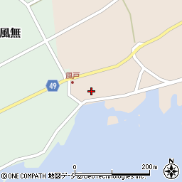 石川県羽咋郡志賀町西海風戸ハ32周辺の地図
