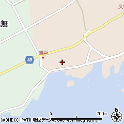 石川県羽咋郡志賀町西海風戸ハ25周辺の地図