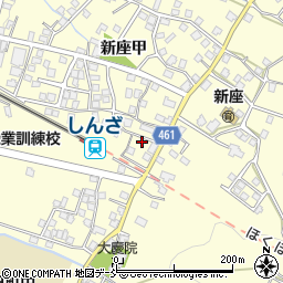 新潟県十日町市新座甲346周辺の地図