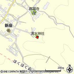清水神社周辺の地図