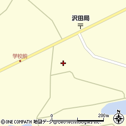 福島県石川町（石川郡）沢井（西ノ作）周辺の地図