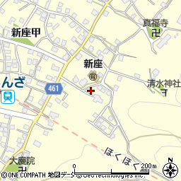 新潟県十日町市新座甲1145周辺の地図