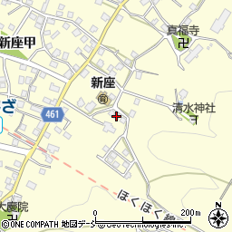 新潟県十日町市新座甲1154周辺の地図