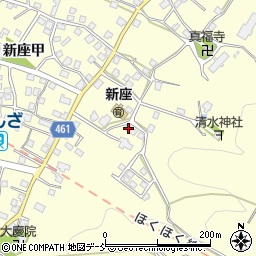 新潟県十日町市新座甲1155周辺の地図