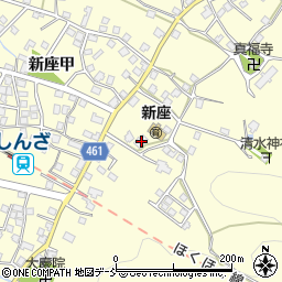 新潟県十日町市新座甲829周辺の地図