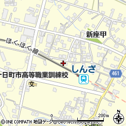 新潟県十日町市新座甲286周辺の地図