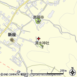 新潟県十日町市新座甲1167周辺の地図