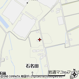 福島県西白河郡泉崎村関和久石名田周辺の地図
