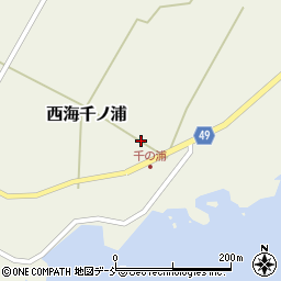 石川県羽咋郡志賀町西海千ノ浦東41周辺の地図