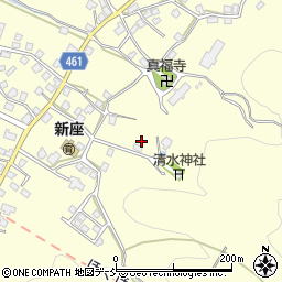 新潟県十日町市新座（甲）周辺の地図