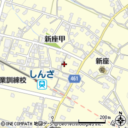 新潟県十日町市新座甲486周辺の地図