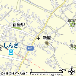 新潟県十日町市新座甲824周辺の地図