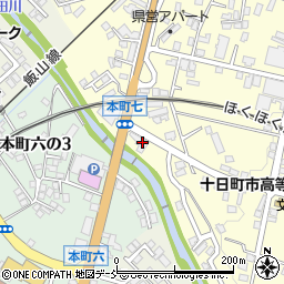 新潟県十日町市新座甲158周辺の地図