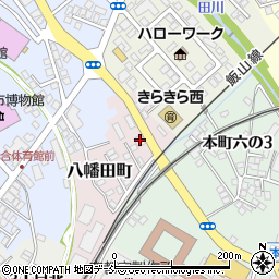 丸喜屋八幡田町店周辺の地図