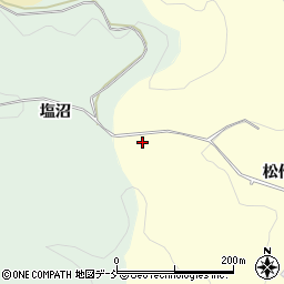 福島県石川郡石川町双里松作64周辺の地図
