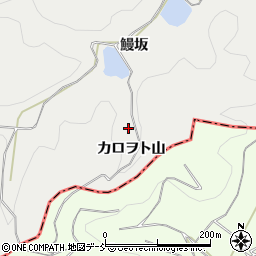 福島県西白河郡泉崎村泉崎カロヲト山周辺の地図