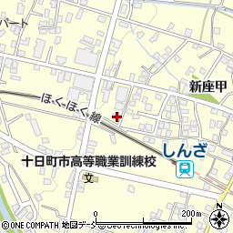 新潟県十日町市新座甲379周辺の地図