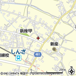 新潟県十日町市新座甲497周辺の地図