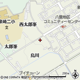 福島県西白河郡泉崎村関和久烏川60周辺の地図