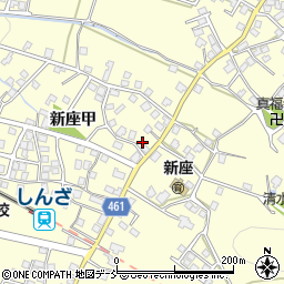 新潟県十日町市新座甲569周辺の地図