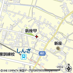 新潟県十日町市新座甲503周辺の地図