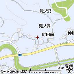 福島県いわき市大久町小久町田前周辺の地図